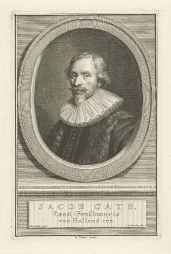Portrait of Jacob Cats