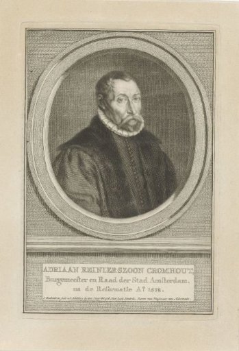 Portrait of Adriaan Reinierszoon Cromhout