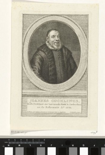 Portrait of Johannes Cuchlinus