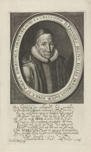 Portrait of Johannes Becius