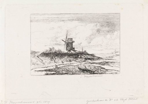 Landscape with a mill