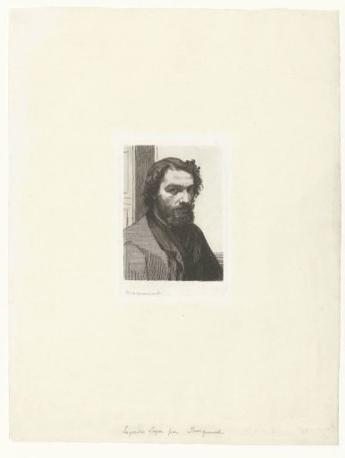 Portrait of the Artist Alphonse Legros