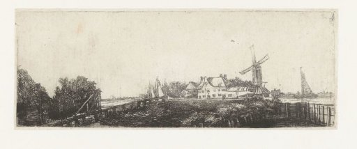 The wooden bridge