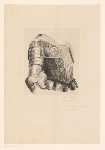 Sixteenth-century, engraved armour