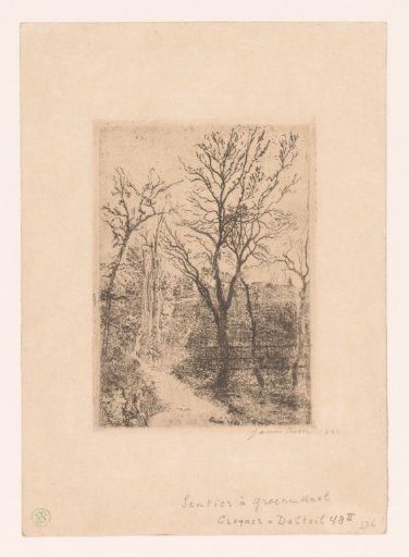 Walking path in Groenendael