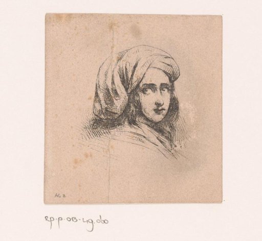 Portrait of an Unknown Woman with a Turban