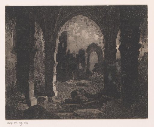 View of the ruin of Kenilworth Castle