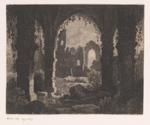 View of the ruin of Kenilworth Castle