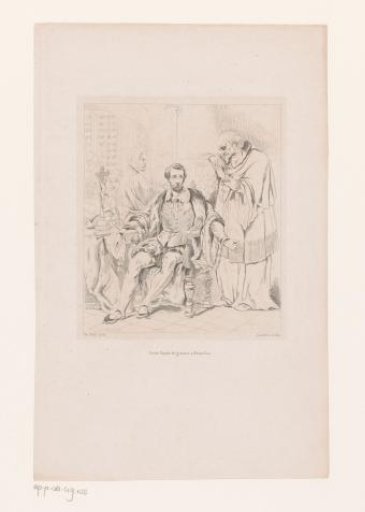 Last moments in the life of Lamoral, Count of Egmond, in the Breadhouse in Brussels