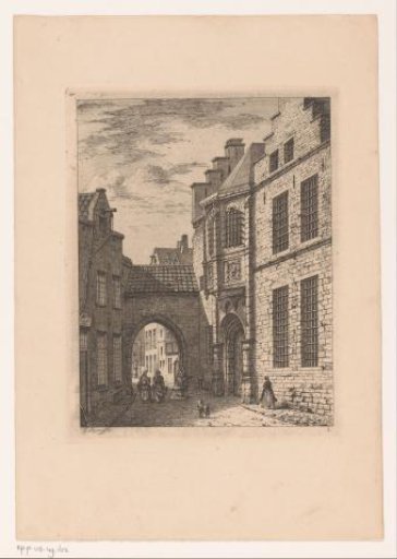 View of Het Steen in Antwerp