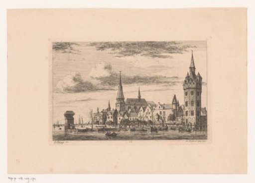 View of the Quay in Antwerp