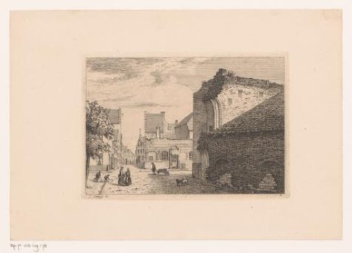 City view with the crypt of St. Walburga Church in Antwerp