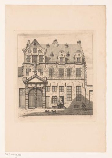 Façade of the house of the Knights of the Teutonic Order