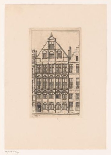 House of the Cloth Guild on the Grote Markt in Antwerp