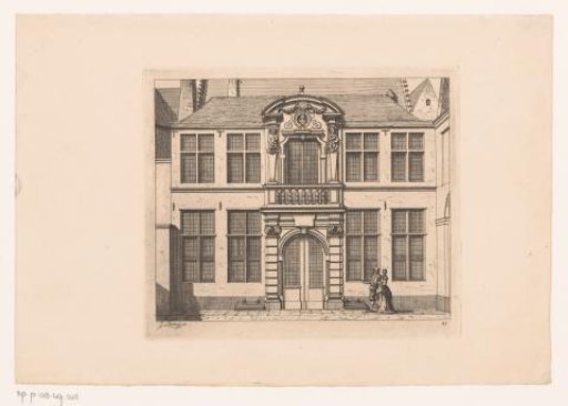 Inner courtyard of the house of Jacques Jordaens