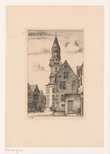 View of the Sint-Katelijnevest in Antwerp