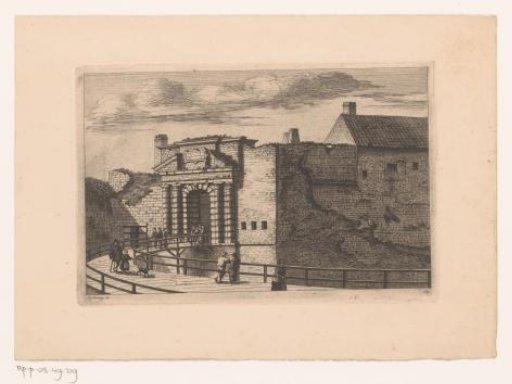 View of the Oosterweelsepoort in Antwerp