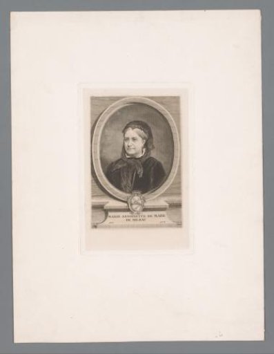 Portrait of Marie Antoinette de Milhau