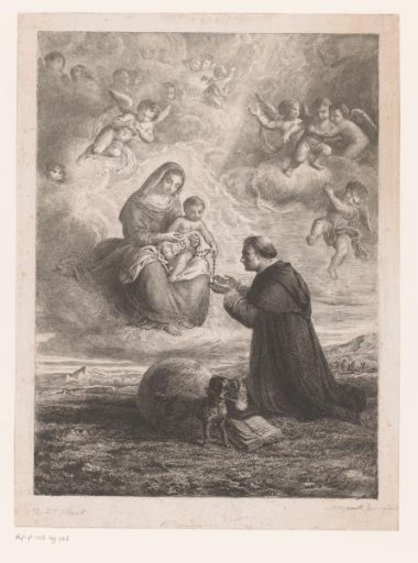 Apparition of Mary with the Christ Child to Saint Dominic