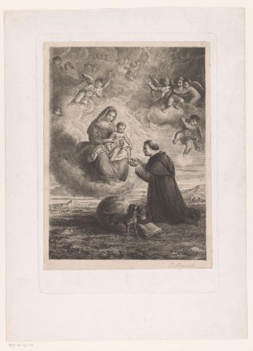 Apparition of Mary with the Christ Child to Saint Dominic