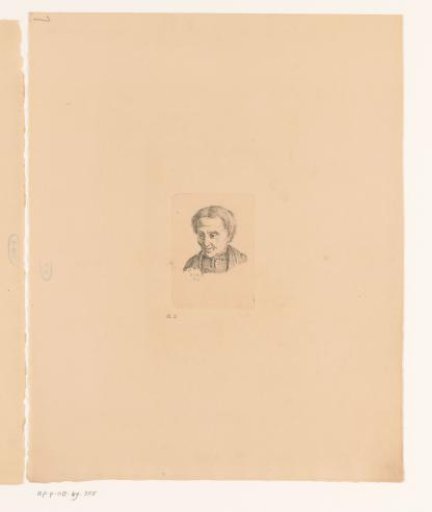 Head of an old man