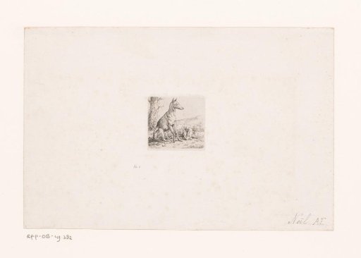 Two Greyhounds in a Landscape