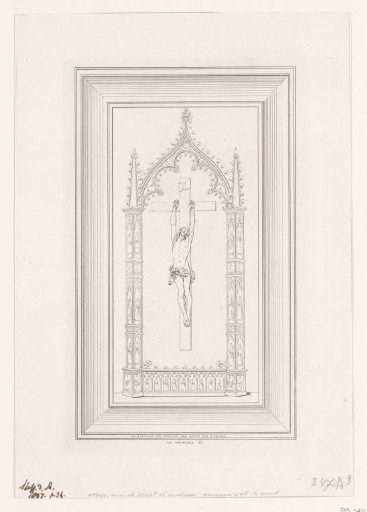 Ivory Crucifix in the House of Burggravine Vaernewijck d'Angest in Ghent