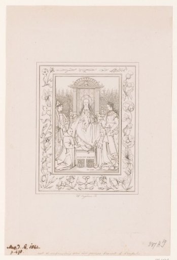 Adoration of Mary and Christ