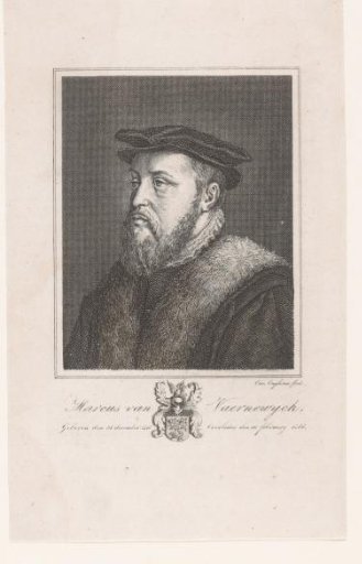 Portrait of Marcus van Vaernewijck