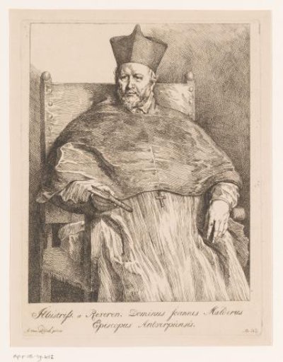 Portrait of Bishop Johannes Malderus