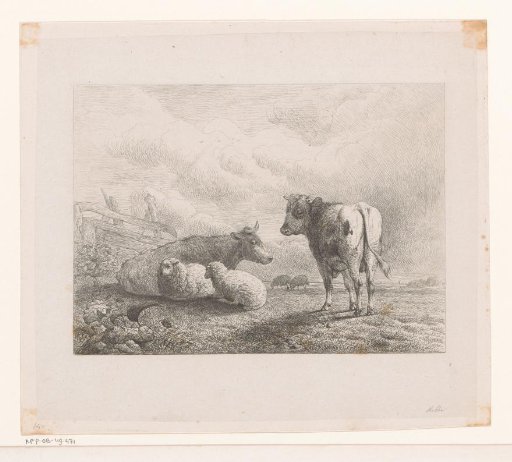 Landscape with cattle