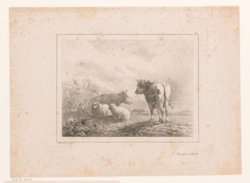 Landscape with cattle