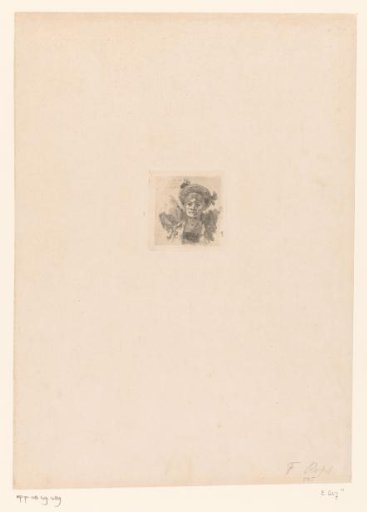 Portrait of an unknown woman