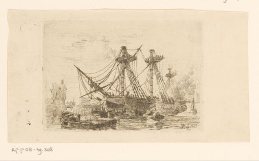 Ships in the Harbor