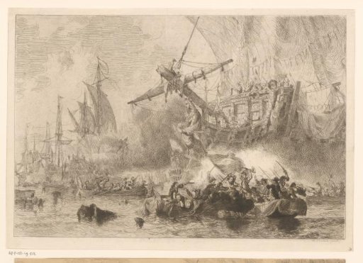 The capture of the Royal Charles, 1667