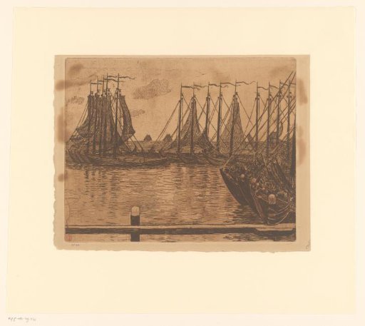 Ships in the harbour