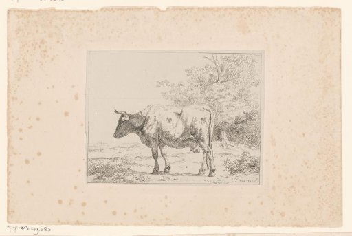 Landscape with a Cow Before a Tree