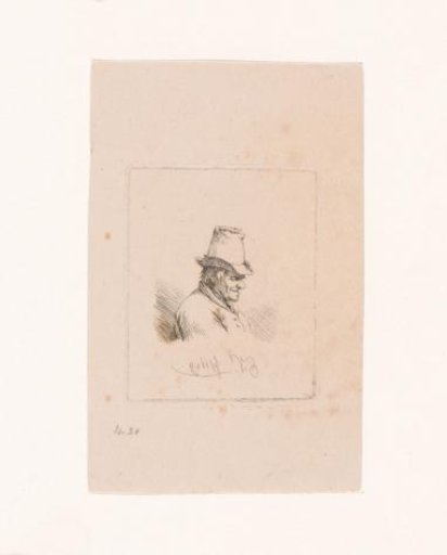 Old Man with Hat