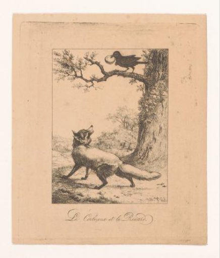 Fable of the Raven and the Fox
