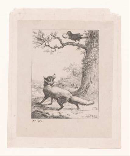 Fable of the Raven and the Fox