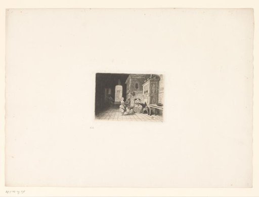 Interior with two women
