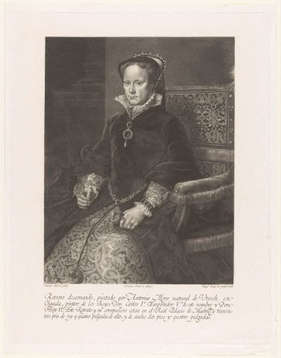 Portrait of Mary I, Queen of England
