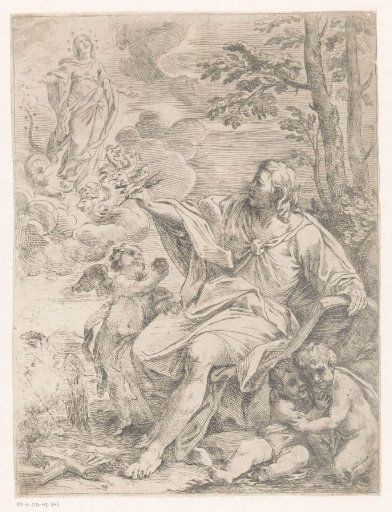 John the Evangelist on Patmos