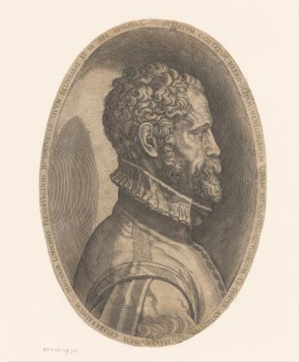 Portrait of Hubert Goltzius
