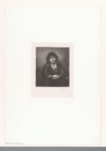 Portrait of an Unknown Old Woman