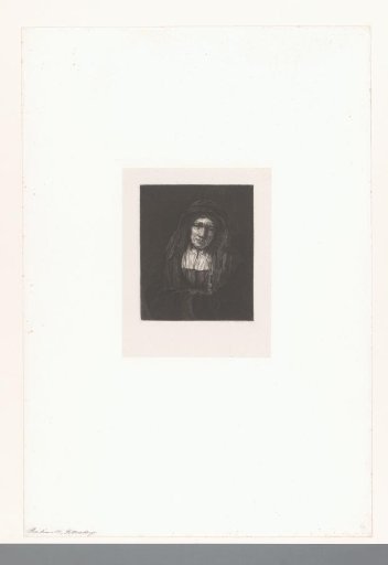Portrait of an Unknown Old Woman