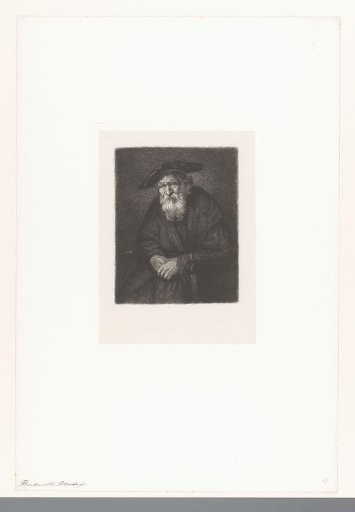 Portrait of an Old Jewish Man