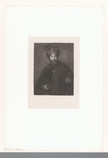 Portrait of an Unknown Man with a Turban