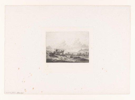 Landscape with Sheep and Cattle