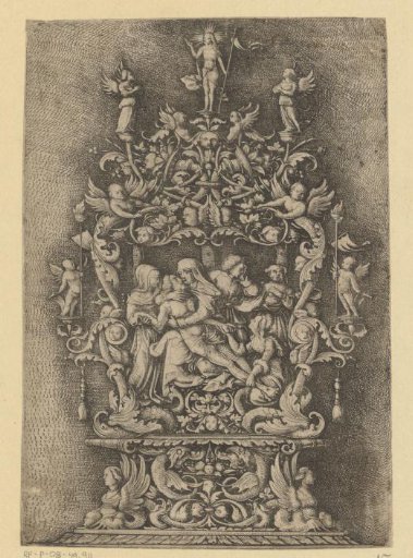 Pax Table with the Lamentation of Christ